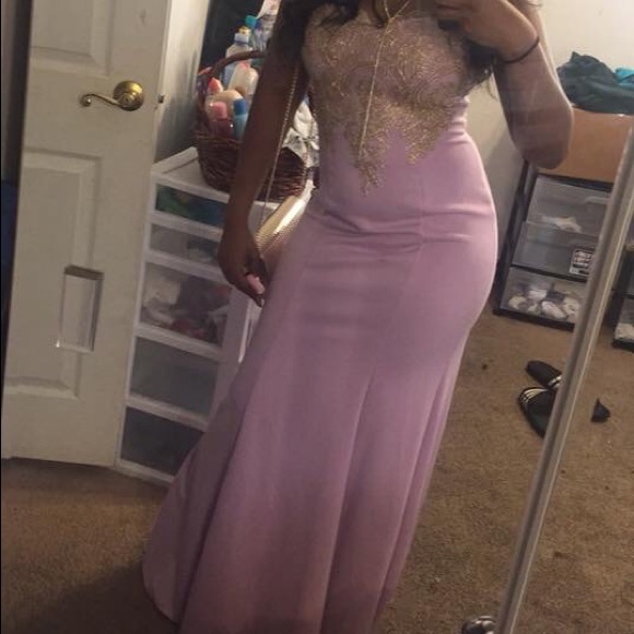Formal lavender Dress - Picture 1 of 3